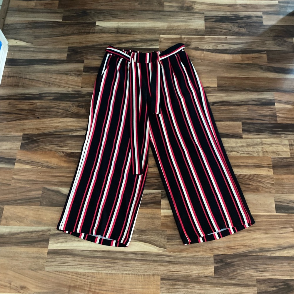 Multiple colored wide legged pants